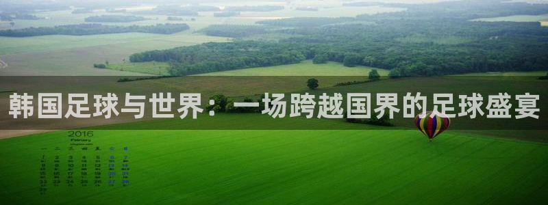 韩国足球与世界：一场跨越国界的足球盛宴