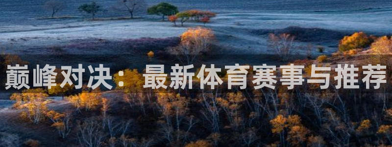 巅峰对决：最新体育赛事与推荐